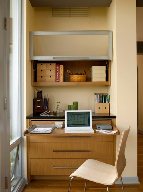 Spacesaving tips for your small home office Interior Design Ideas