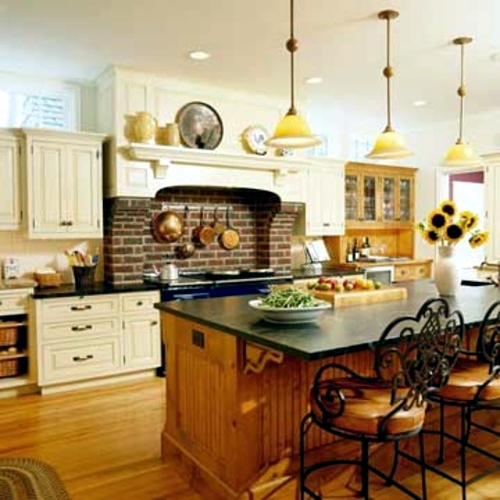 15 interesting and practical ideas for old-fashioned kitchens