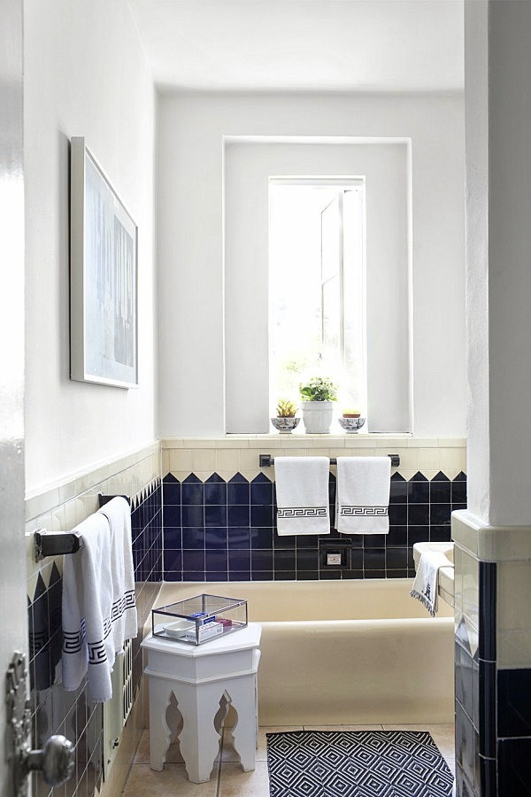 Interior design ideas - green houseplants in the bathroom Interior design ideas - green houseplants in the bathroom