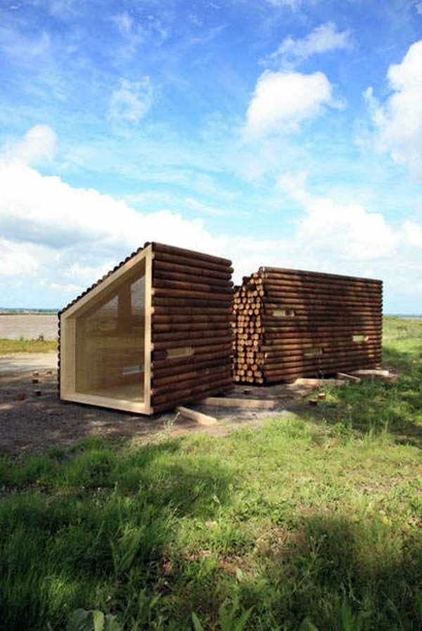 Wooden bungalow prefab house - 50 highly modern wood and ...