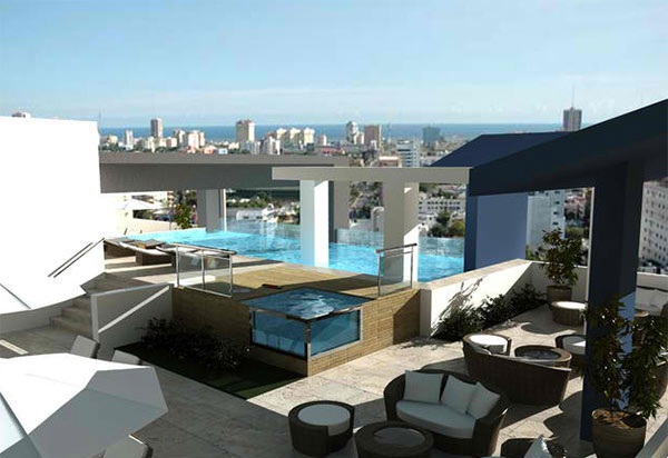 A stunning roof terrace design - 15 rooftop pools that will look just A stunning roof terrace design - 15 rooftop pools that will look just