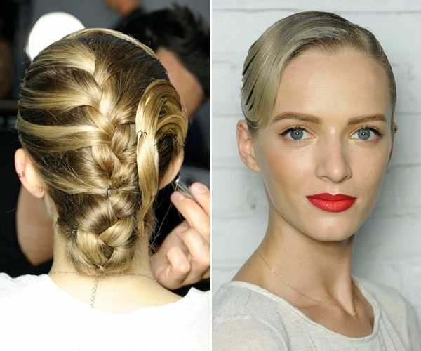 Frisuren - Prom Hairstyles - of curls on ponytails to braids