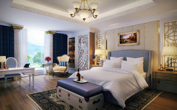 Bedroom design and wall colors – charm and luxury in the bedroom ...