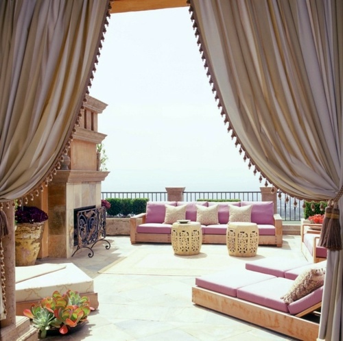 Curtains for outdoor use - Drag your patio curtains for the summer! Curtains for outdoor use - Drag your patio curtains for the summer!