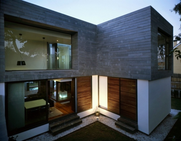 Gray facade? Yes, this is a very good choice! | Interior Design Ideas