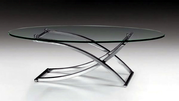 Oval Gl Coffee Table Drinker Combined Gl And Metal Wohnzimmer Ideen Oval Coffee Tables Leave Your Living Room Look More Aesthetic