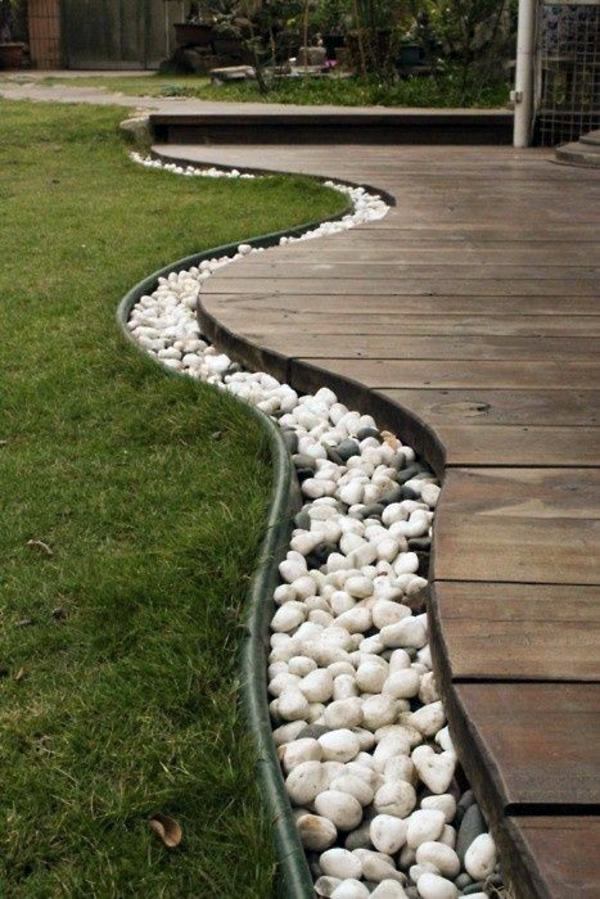 Front Garden Design Ideas Part - 33: Patio Design Ideas With Pebbles Front Garden Design Ideas - Creative Design Ideas For Your Exterior