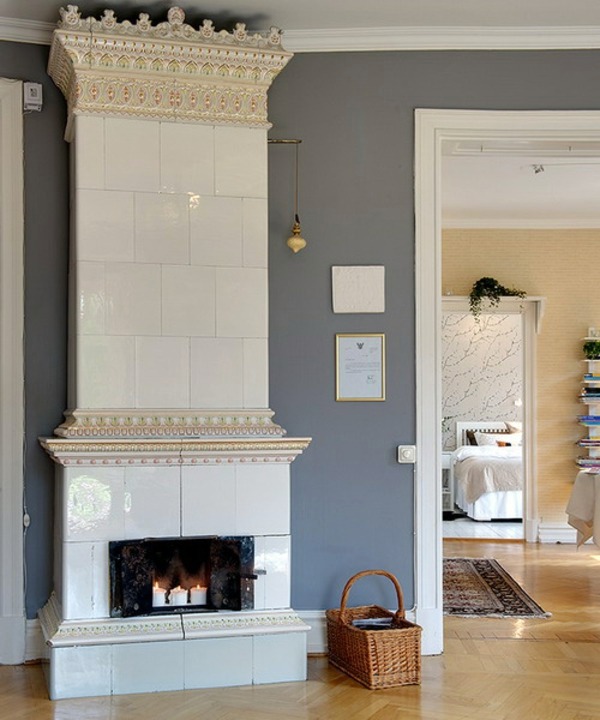 35 Ideas for scandinavian fireplaces | Interior Design ...