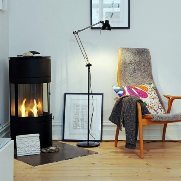35 Ideas For Scandinavian Fireplaces Interior Design