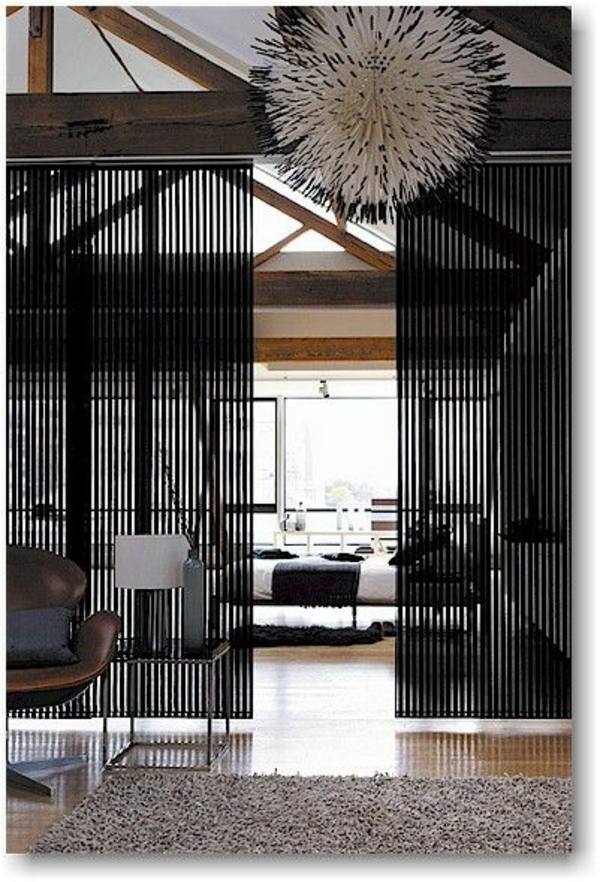 Sliding doors as room dividers – more privacy in the small ...