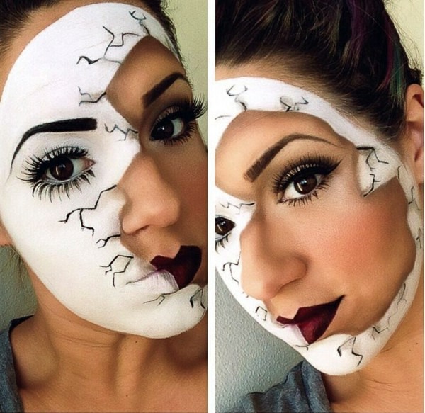 Cool Halloween makeup tips for a unique look Interior - Cool Easy Makeup Ideas Cool Halloween makeup tips for a unique look Interior - Cool Easy Makeup Ideas