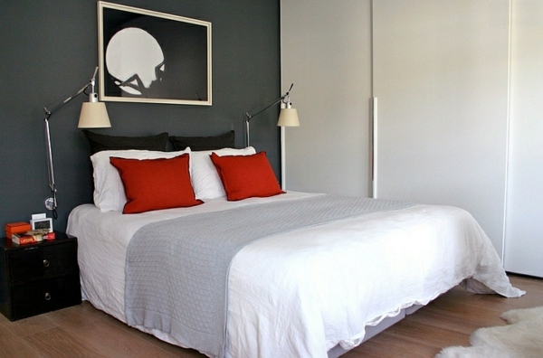 Latest Black And White Bedrooms With Color Accents Ideas in 2022