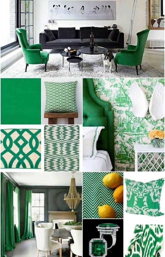 Trends in The Interior emerald green is the trend color Trends in The Interior emerald green is the trend color