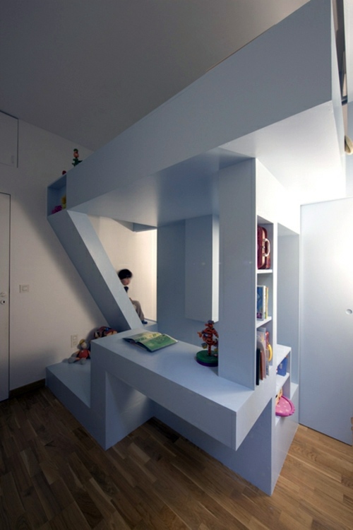Minimalist Kids Room Design by H2O Architects | Interior ...