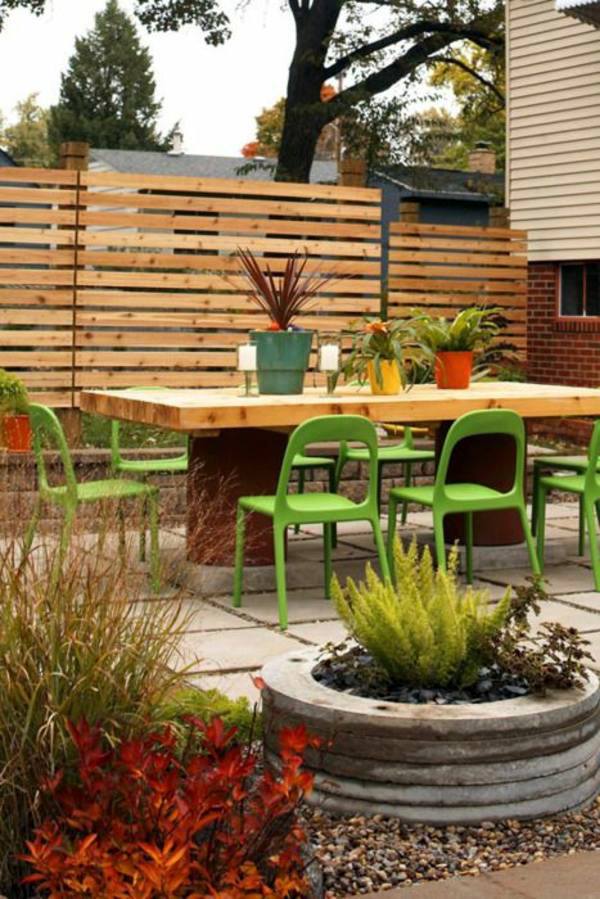 Garden fence design – 20 inspiring examples of self-made garden fences