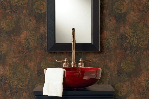 Moisture-proof wallpaper for bathrooms – Beautify your bathroom an ...