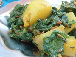 Aloo Palak