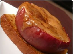 Baked apples and caramel fountains