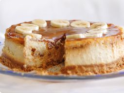 Cheesecake and Caramel Banana