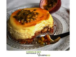 Cheesecake passion fruit