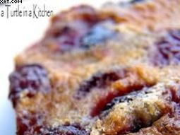 Cherry clafoutis