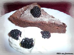 Creamy chocolate cake with cardamom &amp;