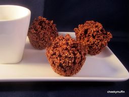 Crunchy chocolate and coconut