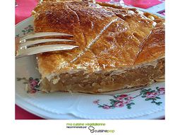 Galette with frangipane