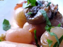 Greek iced radishes