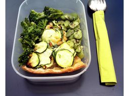 Meals cake zucchini