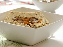 Pad Tofu stuffed with chestnuts