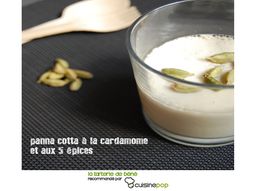Panna cotta with cardamom and spices 5