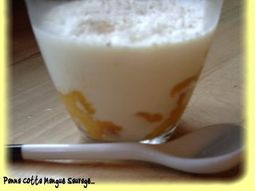 Panna Cotta with Mango