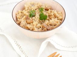 Quinoa risotto with artichokes way