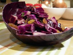 Red Cabbage Slaw