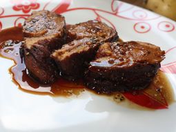 Seitan Roast in the oven
