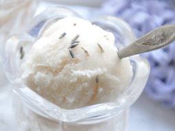 Sorbet with Lavender