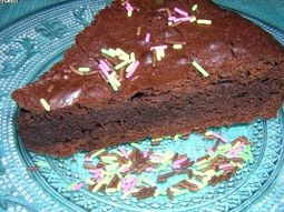Spicy chocolate fondant