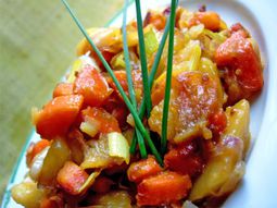Stir-fried vegetables