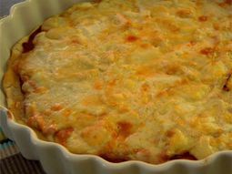 Three-Cheese Pizza