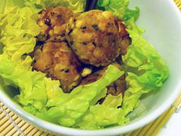 Tofu Dumplings with Dried Tomato, Parmesan and Basil