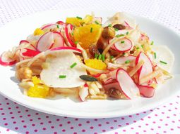 Vitamin salad with radishes two