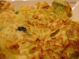 Zucchini Pancakes &amp; Parmesan