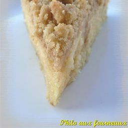 Apple clafoutis crumbélisé