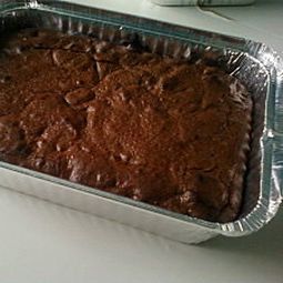 Brownie with walnuts