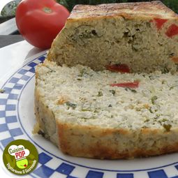 Cake Quinoa and Arugula