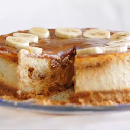 Cheesecake and Caramel Banana
