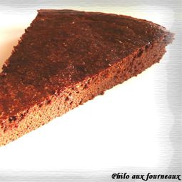 Chocolate cake and cinnamon