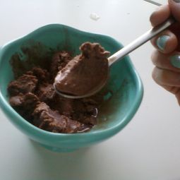 Chocolate ice