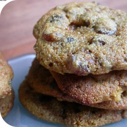 Cookies corn flour and raisins